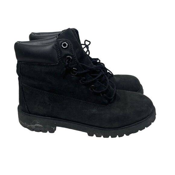 Timberland Black Leather Boots - Picture 1 of 8